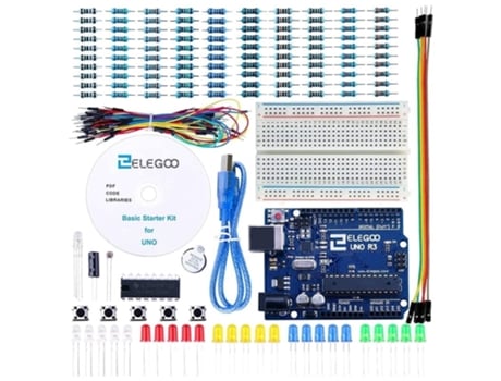 ELEGOO Uno R3 Kit Básico para Iniciantes Arduino Ide