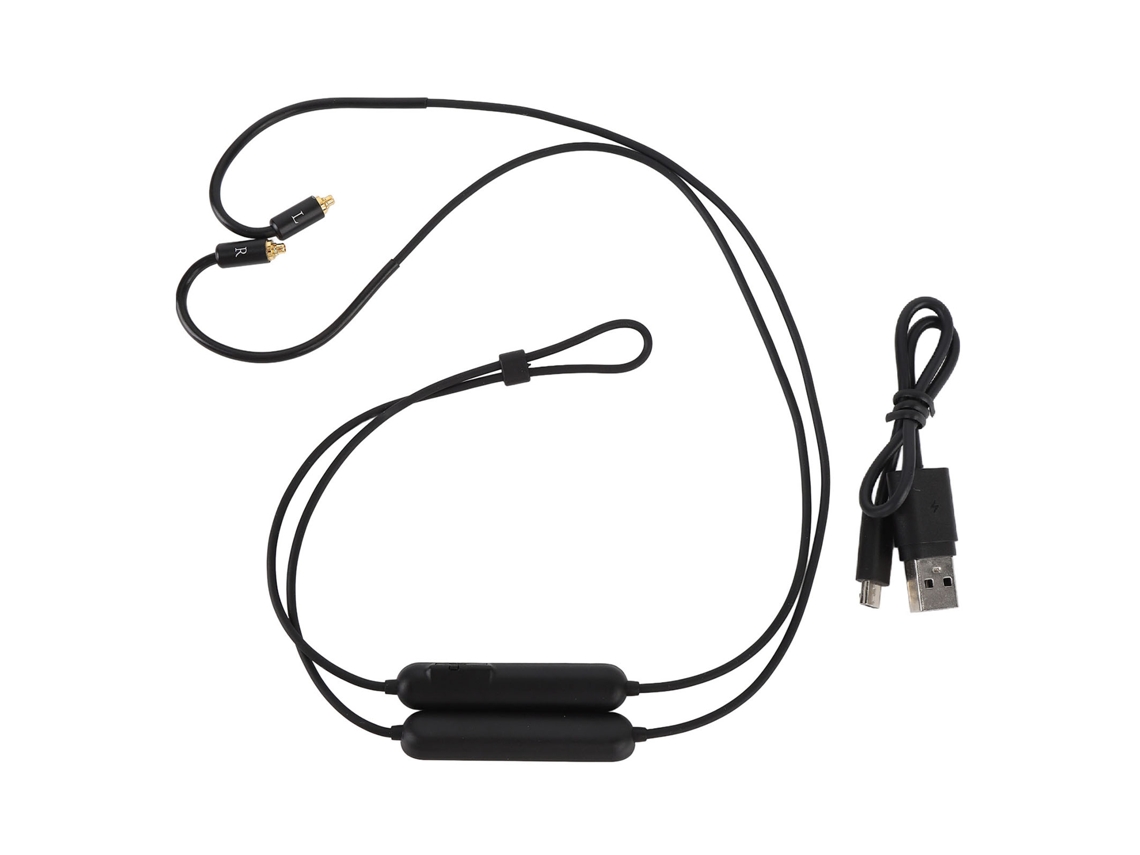 Adaptador de Cabo Bluetooth com Microfone para Fones IE300, IE600, IE900