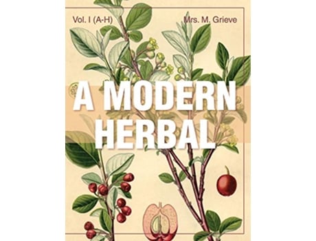 Livro Modern Herbal de Margaret Grieve (Inglês - Capa Dura)