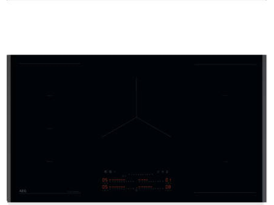 Placa Indução AEG NIK95I00FB (Elétrica - 52 cm - Preto)
