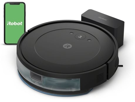 Aspirador Robô IROBOT Roomba Combo Essential Preto | Worten.pt