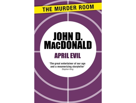 Livro April Evil De John D Macdonald (inglês)
