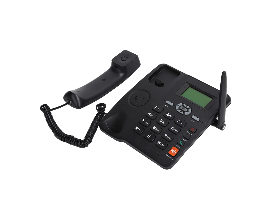 Telefone Gsm Com Antena Externa, Chamada Handsfree, Redial, Tons De Chamada E Suporte Sms Dual Sim
