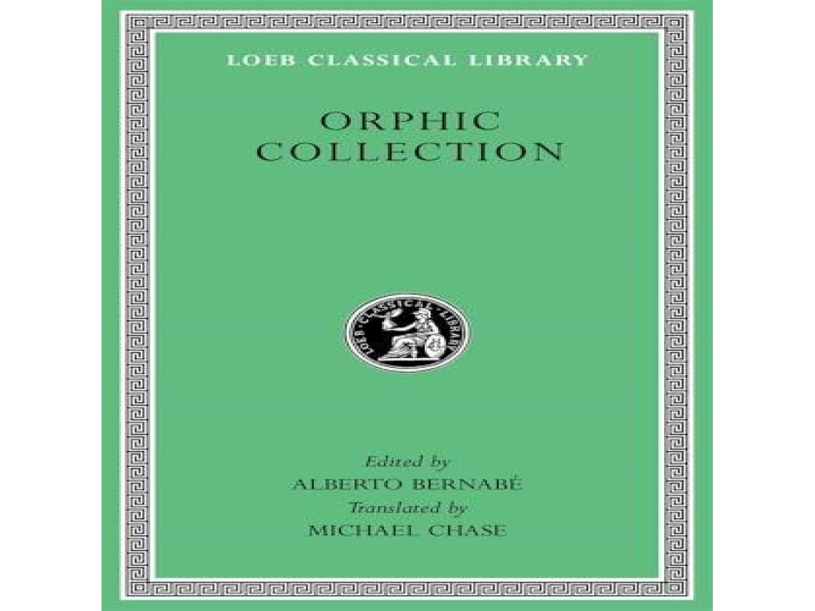 Livro Orphic Collection de Harvard University Press (Inglês)