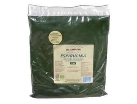 Espirulina em Pó 1000 g ALGAMAR