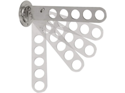 Cabide de aço inoxidável Slowmoose para porta, gancho de parede, cabideiro dobrável