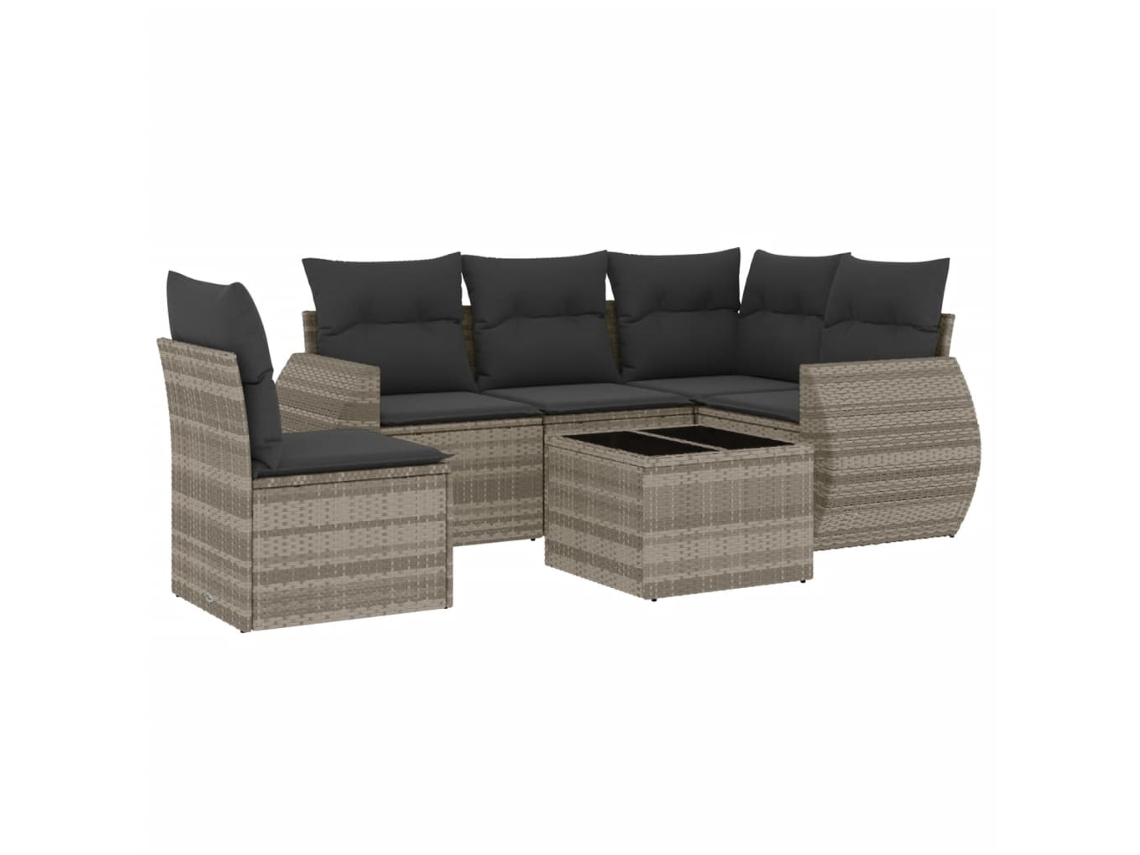 Garden Sofa Set, Garden Sofa Sets Vidaxl Cinzeto Rattan / Vime (n/a)