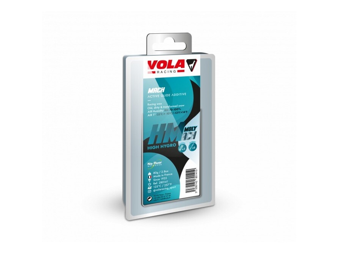Cera de corrida de esqui Vola HMach Moly 80 g