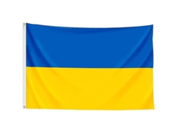 Bandera De Ucrania 3ftx5ft Poliéster Con Ojetes De Latón 90cm*150cm Anti-descoloración Para Interior O Viento Suave