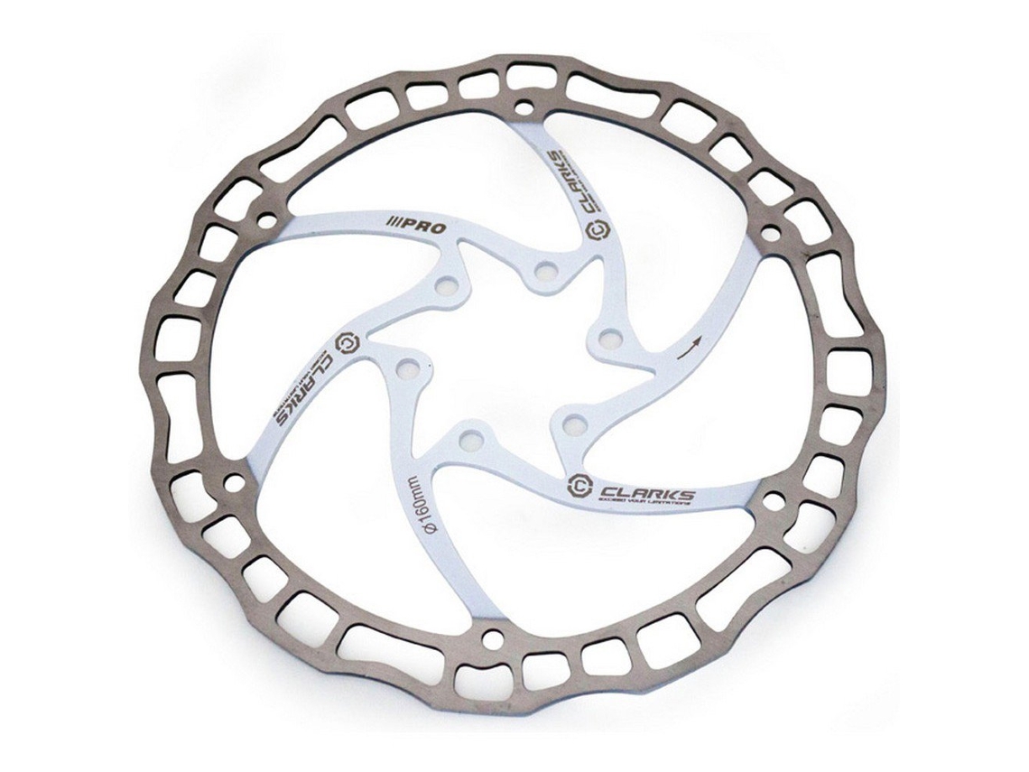 Disco Travão Cd-08 6B Branco Prateado 180 Mmclarks