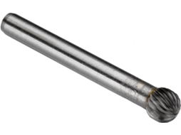 Ferramenta de Retificação Rotativa Tungstênio em Formato Bola com Cabeça 5/16" e Haste 6 Mm CHABERLU