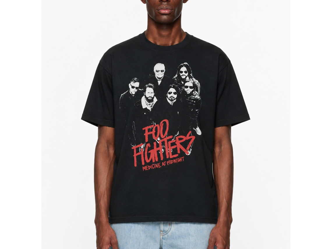Foo Fighters Medicine At Midnight Photo T-shirt Classic Unisex Adults Size:s