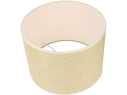 Abajur Cilíndrico de Linho para Cabeceira, Decoração Simples para Casa. SFUSHOS
