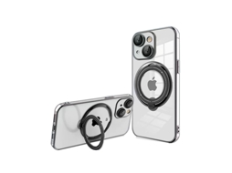 Capa COOL iPhone 15 Plus Magnética com Anel Preta COOL Acessórios
