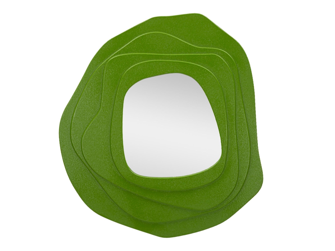 Espelho De Parede Dália Verde Cm 90x4x97 Único / Verde
