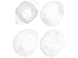 Conjunto De 4 Peças De Protetores De Ventilador Redondos Em Poliéster Com Grade Para Ventilador.