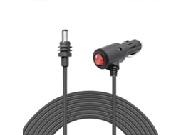 Cabo Para Antena Satélite Pequena, Ficha De Isqueiro Com Interruptor, 2 M