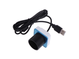 Telescópio Monocular com Câmera Ocular Eletrônica de 1, 25 Polegadas e 300.000 Pixels, Acessórios para Telescópio Astronômico com Porta Usb BRILVIBERA