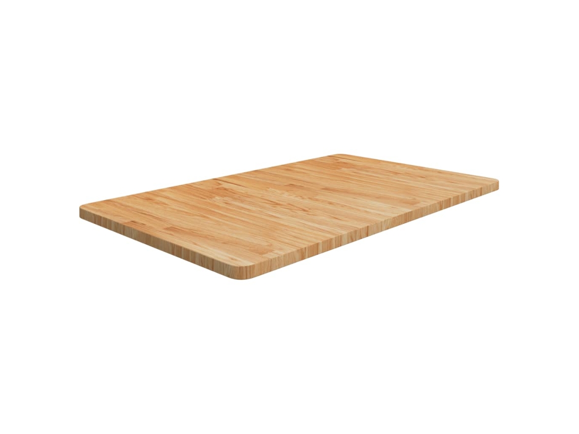 Bancada P/ Wc 100x60x2,5 Cm Madeira Tratada Castanho Claro Lovely Home