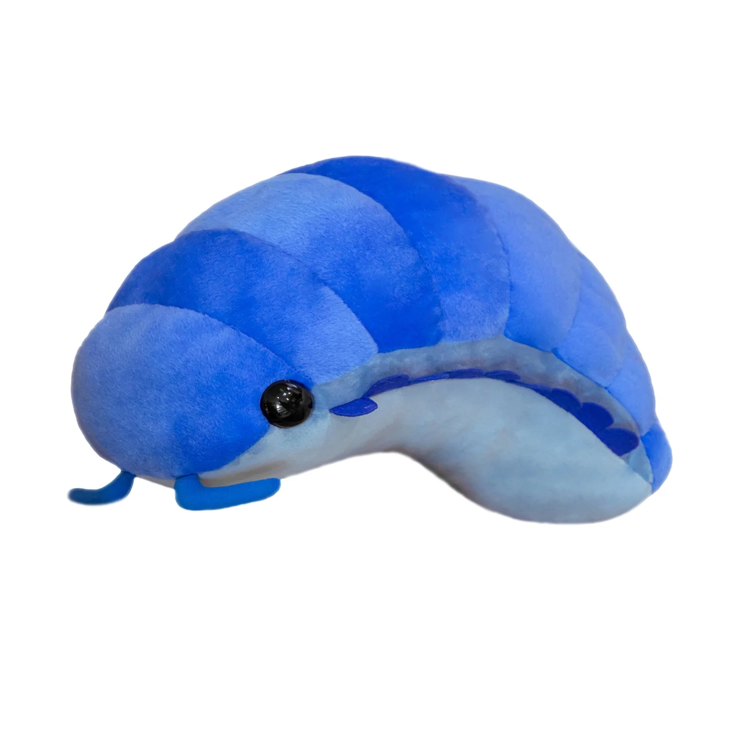 Brinquedo de Pelúcia em Forma de Tatuzinho de jardim, Almofada Criativa em Formato de Boneca MDUG (azul, 30cm)