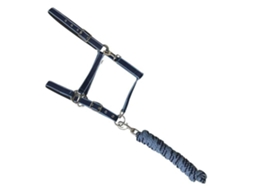 Com Focinheira de Corda de Chumbo Nylon Prateado Ponymarjoman Distribucion