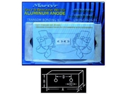 Ânodo de Alumínio Kit Azul 330 Mmmartyr Anodes
