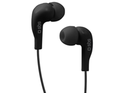 Auriculares com Fio SBS Teinearkl (Outlet Caixa Aberta - In Ear - Microfone - Preto)