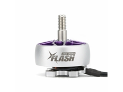 Motor Brushless Unibell Flash 2306 1750kv 6s / 2550kv 4s Cinzento e Roxo para Drones Rc Freestyle e Corridas Fpv. MDUG