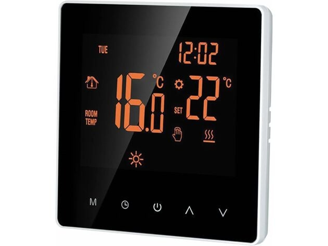 Termostato Inteligente, Termostato Para Aquecimento De Piso Elétrico, 16a, Wifi Slowmoose