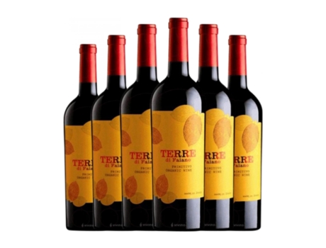 Vinho TERRE DI FAIANO Primitivo Puglia Jovem (0.75 L - 6 Unidades)
