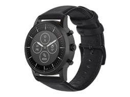 Pulseira De Couro Encerado Para Smartwatch Fossil Hybrid Hr