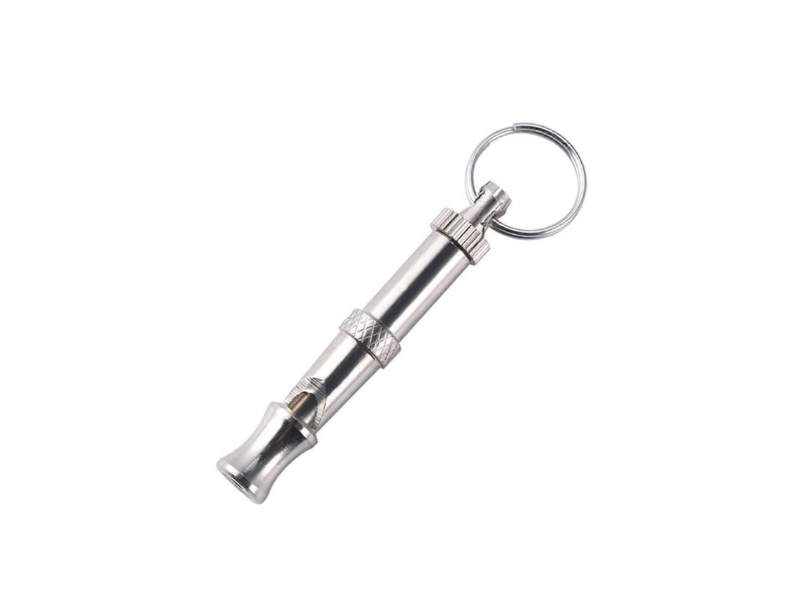 Kit de Treinamento Ultrassônico para Animais Estimação Conjunto 5 Flautas Ajustáveis ​​em Aço Inoxidável Cães, Ferram GOKOCO