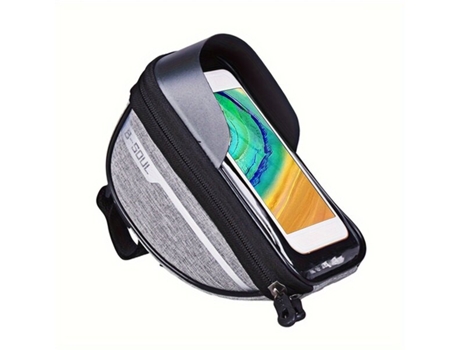 Esta Bolsa Para Guidão De Bicicleta Pickify, Preta Punnyb Slo