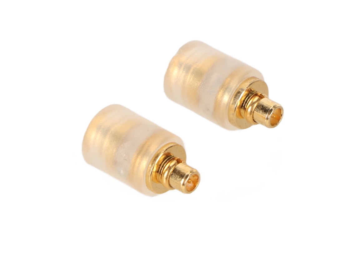 2 adaptadores de cable MMCX para Sennheiser Ie300 Ie600 Ie900 Akg N30 N40 N5005 transparente | S/MARCA