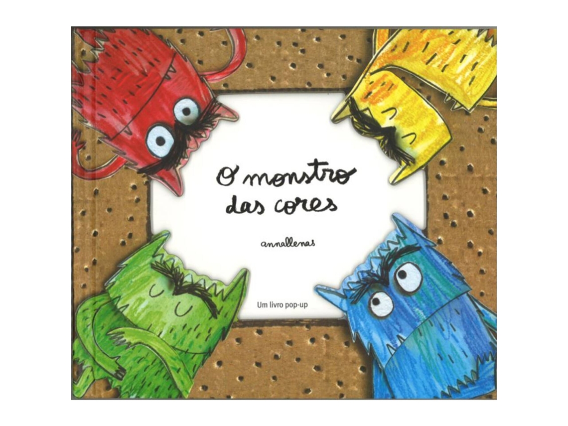 Livro O Monstro das Cores - Um Livro Pop-up de Anna Llenas (Português)