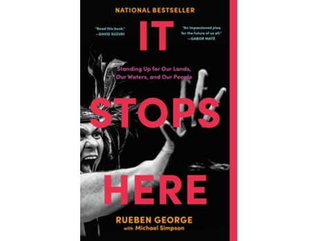 Livro It Stops Here de Rueben George e Michael Simpson (Inglês)