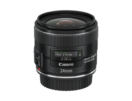 Objetiva CANON EF 24mm 2.8 IS USM (Encaixe: Canon EF - Abertura: f/22 - f/0.23)