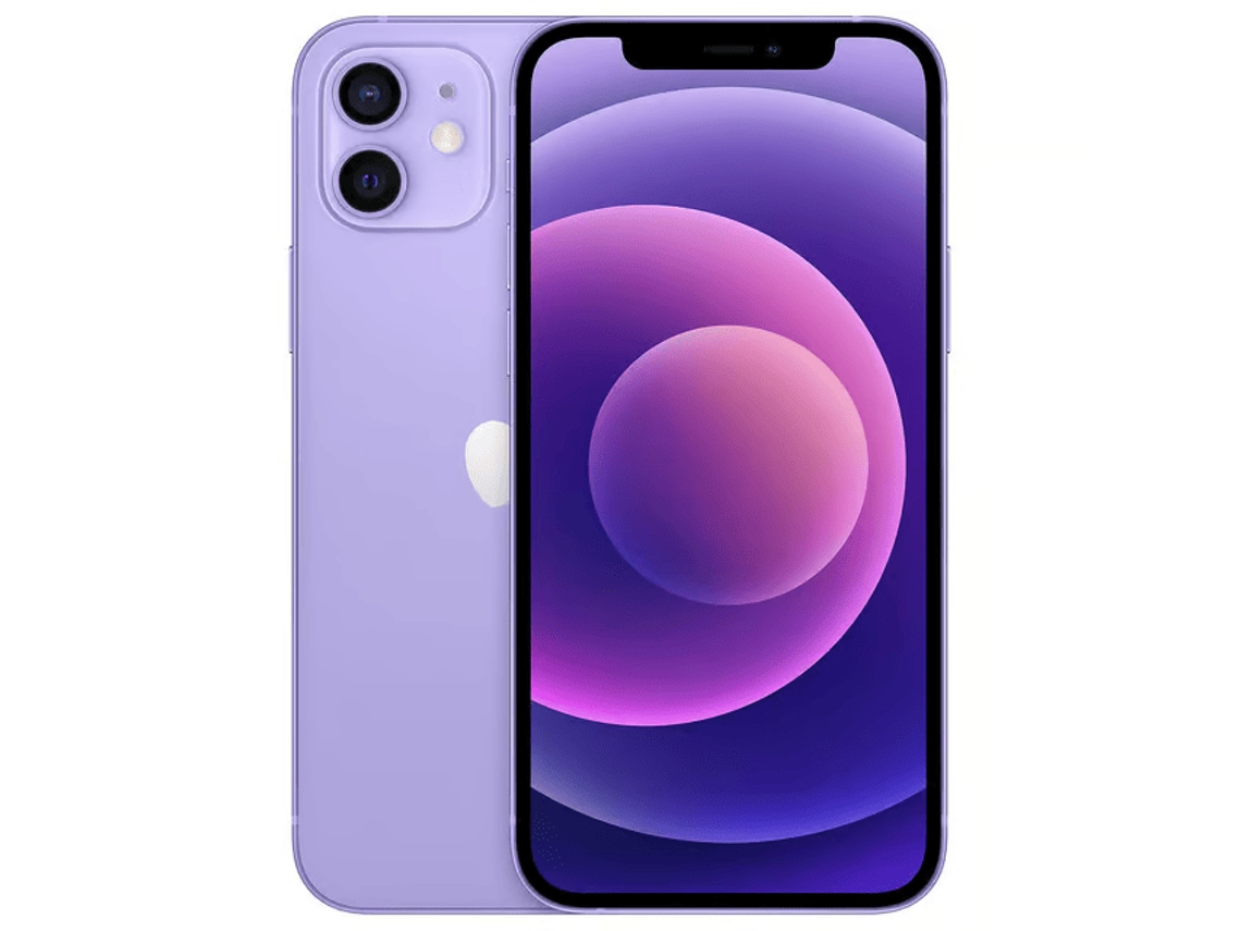 iPhone 12 APPLE (Recondicionado Como Novo - 128 GB - Malva)
