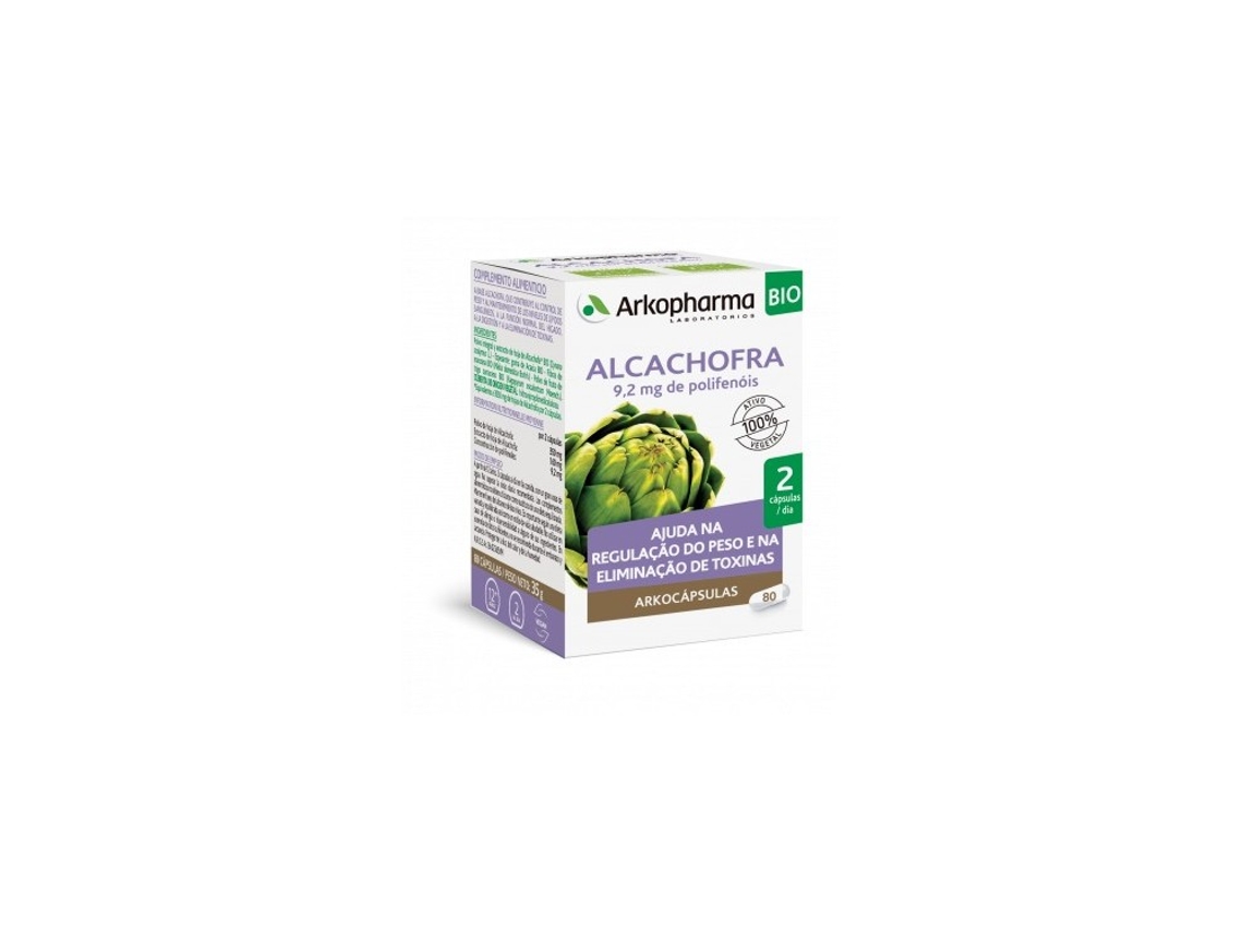 Suplemento Alimentar ARKOPHARMA S Alcachofra (80 cápsulas)