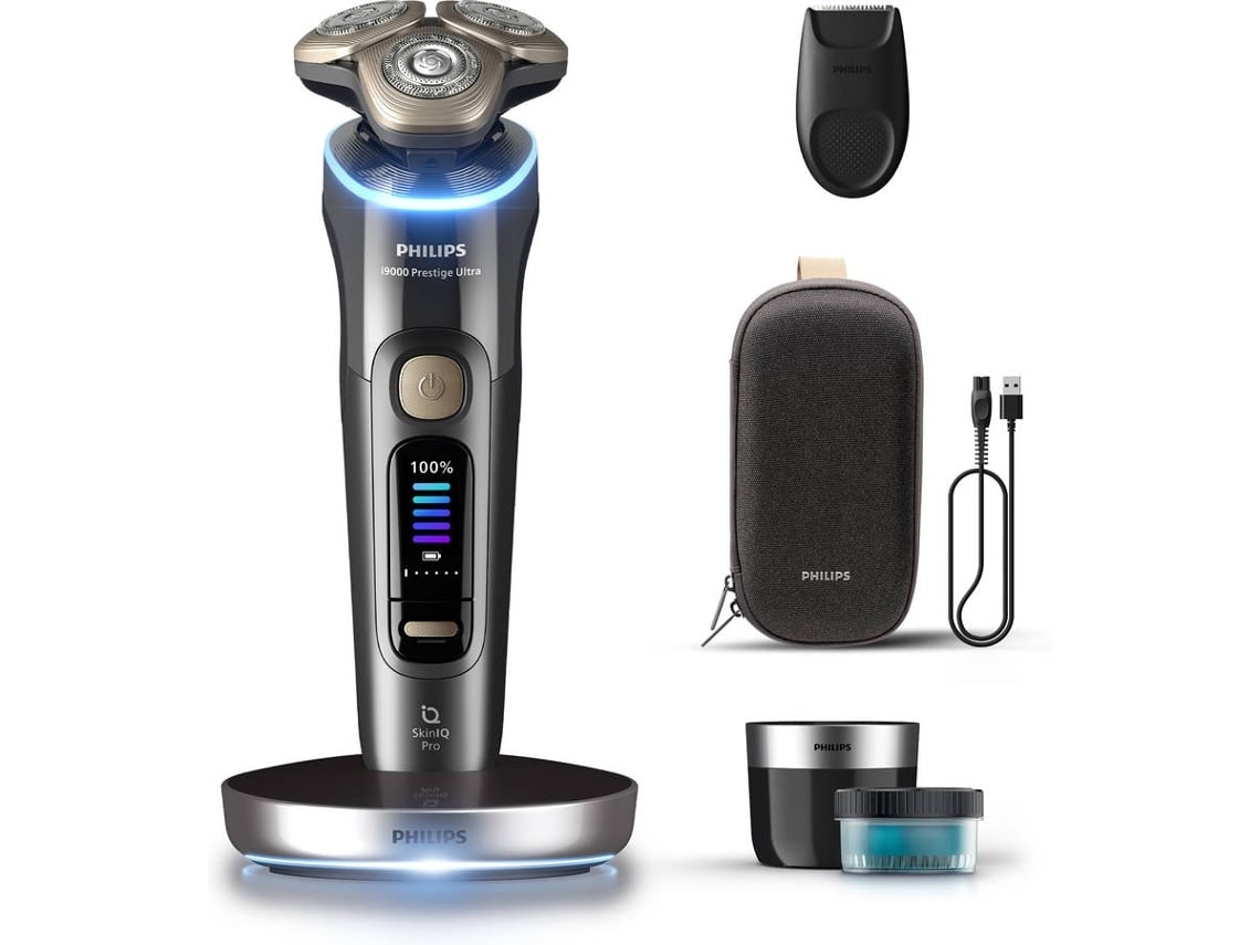 Máquina de Barbear PHILIPS i9000 Prestige Ultra XP9402/31 (Outlet Caixa Aberta - Autonomia: 60 min - Bateria)