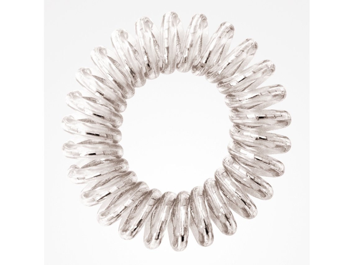 Scrunchie Prata Invisível 2 Cores