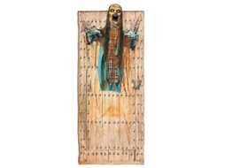 Fantasia - Viving - Zumbi Acorrentado - Tamanho 90 X 16 X 100 Cm - Misto - Acessório De Festa