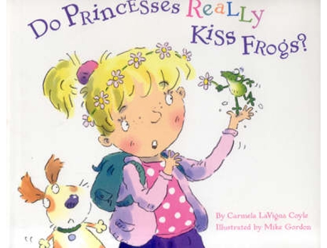 Livro do princesses really kiss frogs? de carmela lavigna coyle (inglês)