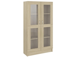 Vitrine Exclusiva Madeira Derivados Carvalho Sonoma MAISON EXCLUSIVE