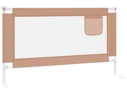 Barreira de Cama VIDAXL Infantil (Cinzento - 140x25x95 cm)
