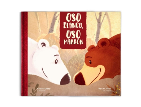 Livro Oso Blanco, Oso Marrón de Cristina Oleby (Espanhol)