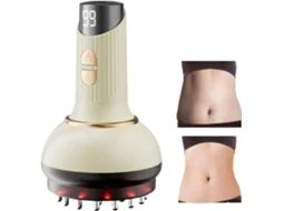Massageador De Drenagem Linfática, Aparelho Massagem Anticelulite Com Microcorrente, Calor E Modos Vibração Para Pernas, Braços E Abdômen, Máquina