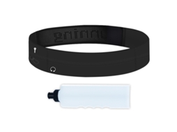 Lurelia Pochete Corrida, Invisível, Casaco Preto, Ideal Para Maratonas Ao Ar Livre, Compartimento Para Celular