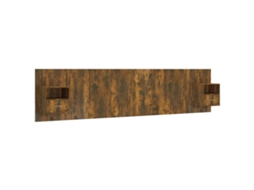 Bed Headboard With Cabinet, Bed Headboards With Cabinets Vidaxl Marrom Madeira Processada (n/a)
