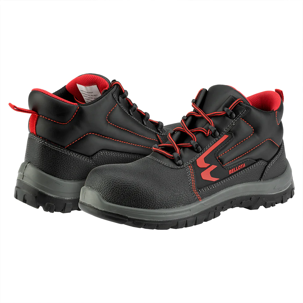Galocha Impermeável Bellota Nova Bota De Segurança Classic Pele Preta S3 Preto Eu 47